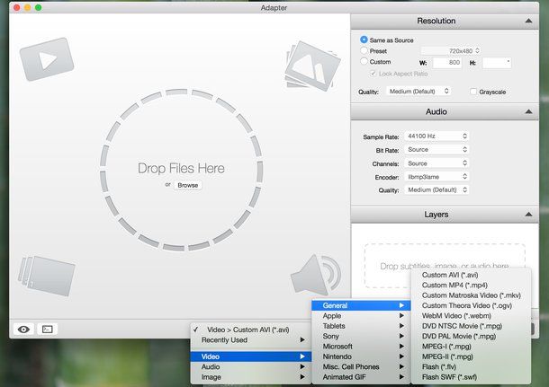 Convertitore video