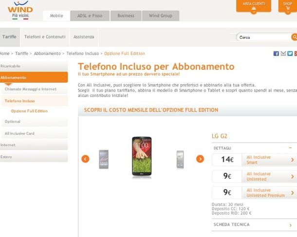 Offerte smartphone