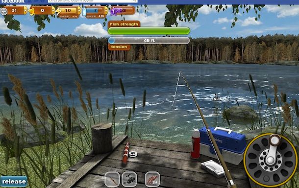 simulatori pesca gratis da