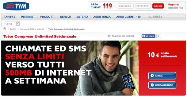 Tutto Compreso TIM