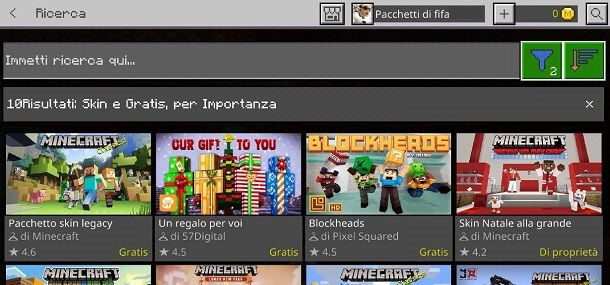 Skin gratis Minecraft Bedrock