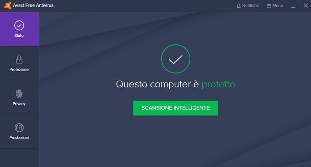 Avast Antivirus su Windows