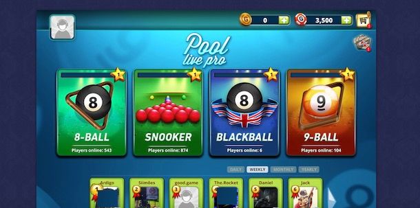 Pool Live Pro