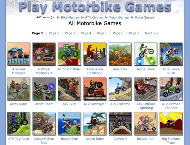 Giochi moto