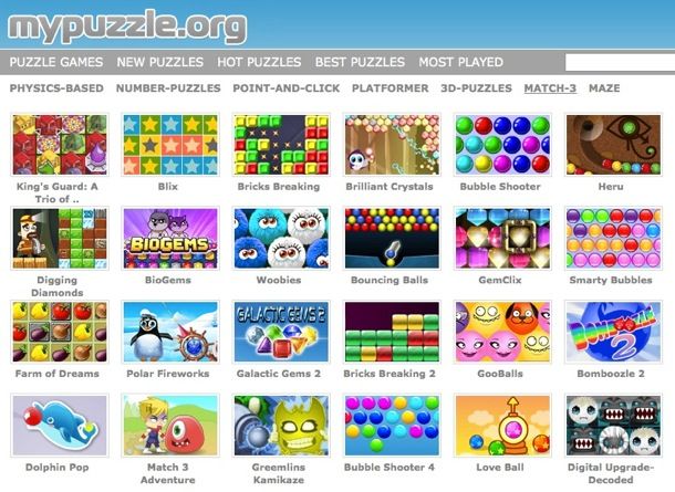 Giochi puzzle gratis