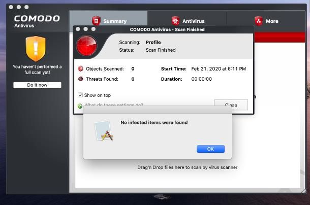 Come usare COMODO Antivirus