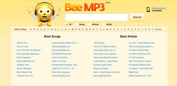 Come scaricare musica MP3 gratis velocemente