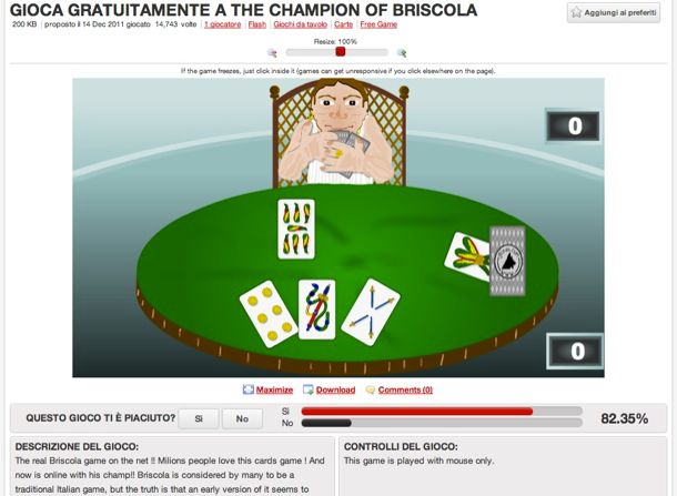 giochi briscola gratis da