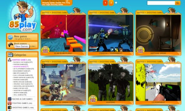 Giochi 3D online