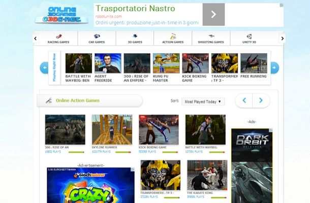 Giochi 3D gratis