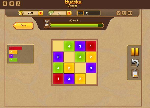 Sudoku on line