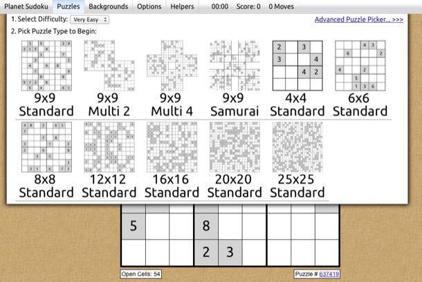 Sudoku online