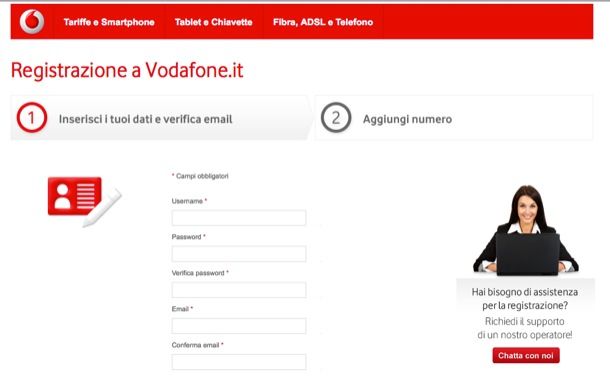 Vodafone SMS gratis