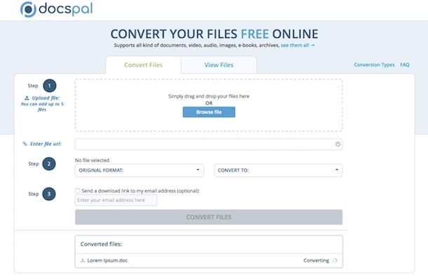 Convertitore online