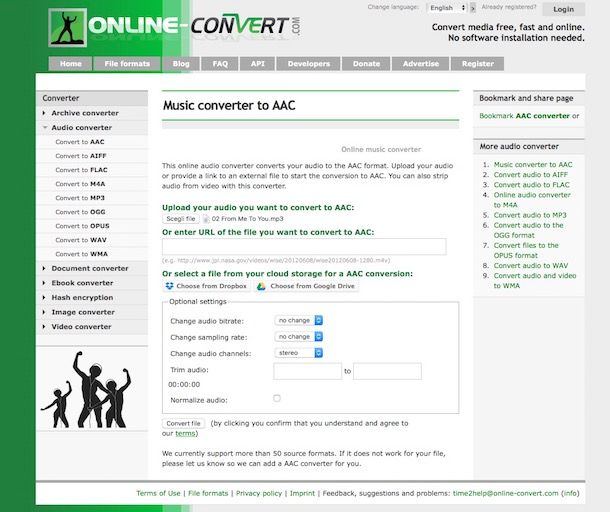 Convertitore online