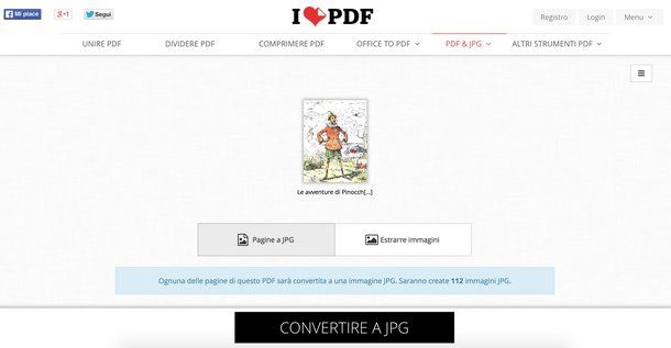Convertire PDF In JPG Salvatore Aranzulla