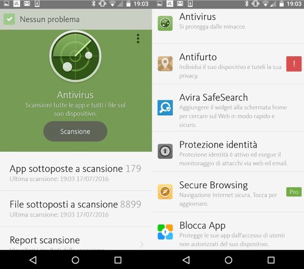 Miglior antivirus Android