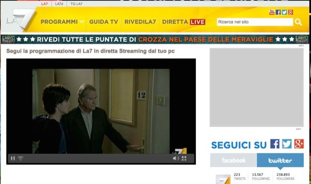 TV gratis in streaming