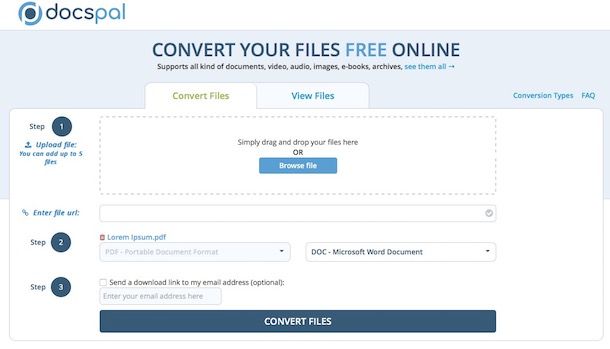 Convertire PDF in ePub