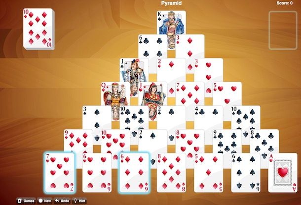 Freecell: gioco di carte gratuito, per giocare online senza registrazione