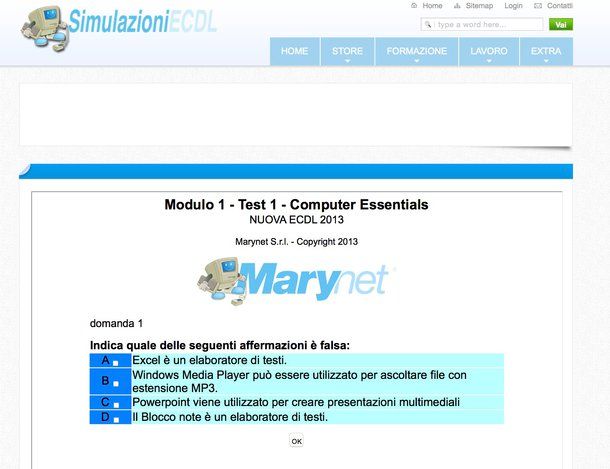 Test ECDL