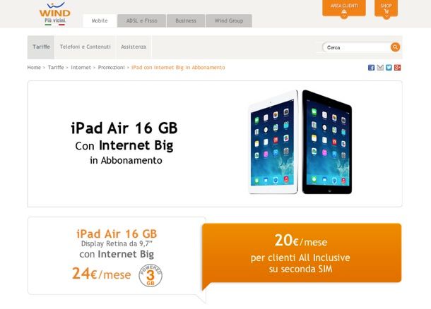 Offerte iPad