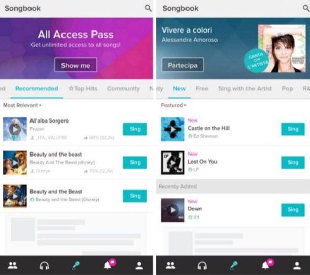 Karaoke app
