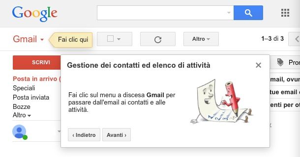 Crea account Gmail