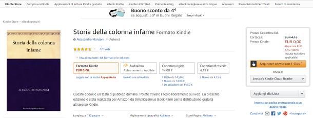 eBook gratis italiano Amazon