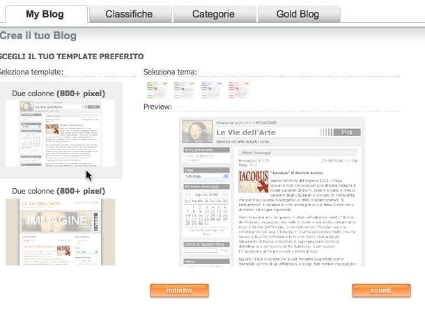 Spazio Web gratis