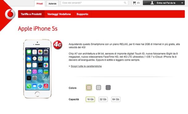Offerte Vodafone iPhone