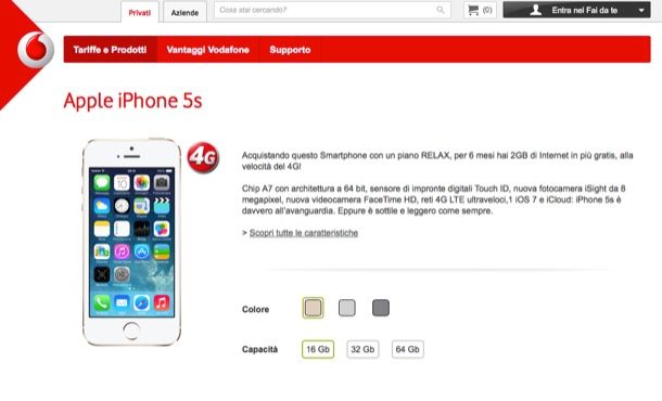 Offerte Vodafone iPhone