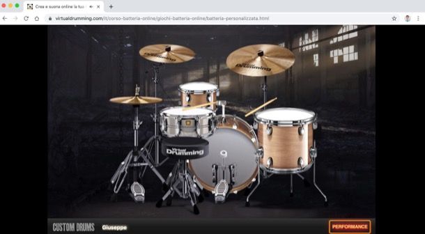 Virtual Drumming