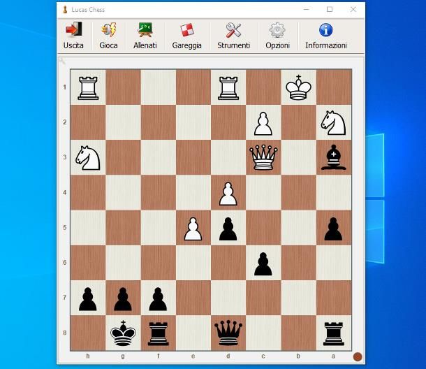 gioco scacchi gratis italiano per Windows 10