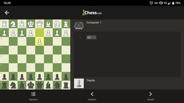 Gioco scacchi gratis per tablet
