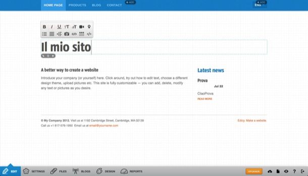 Come fare un sito Internet