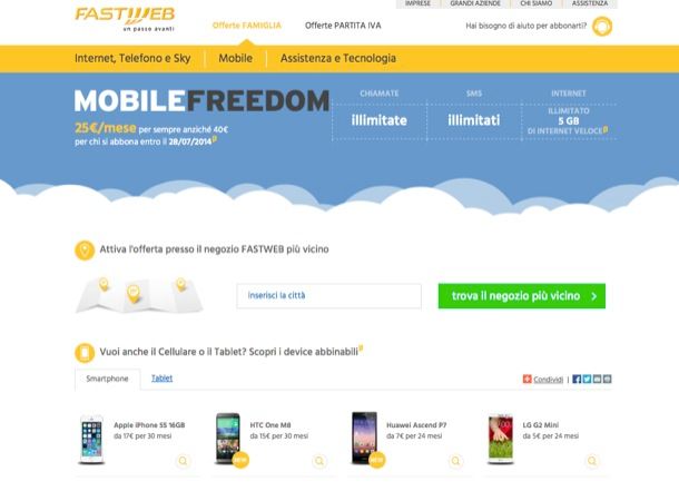 Fastweb Mobile