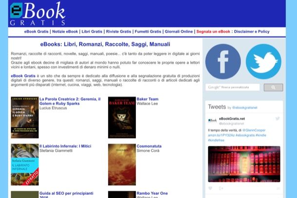 Ebook in italiano gratuiti da scaricare