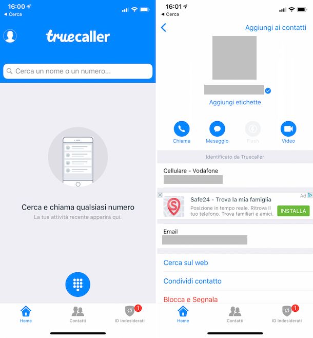 Come sapere se un numero è Vodafone
