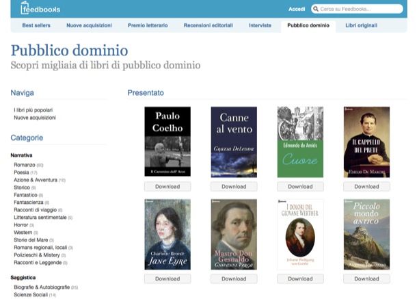 Ebook in italiano gratuiti da scaricare