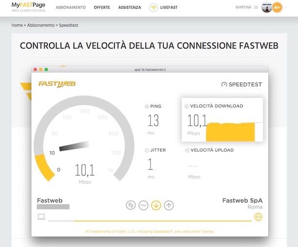 Come testare velocità ADSL