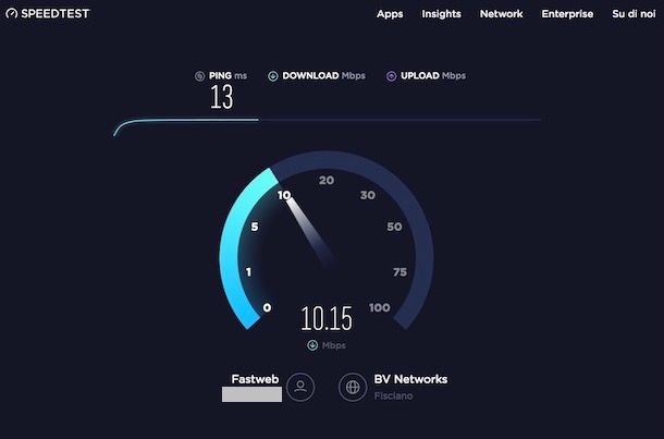 Come testare velocità ADSL