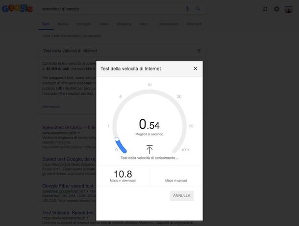 Come testare velocità ADSL