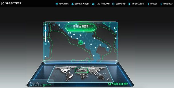 Test velocità ADSL