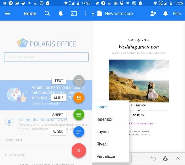 Office per Android