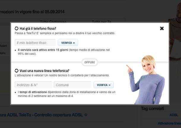 Copertura TeleTu