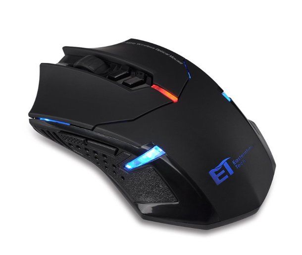 Vikye Mouse Wireless A Forma Di Auto Sportiva - Mouse Ottico 1600 DPI, 2.4G, Batteria AAA, Per PC E Gaming Office (Blu)