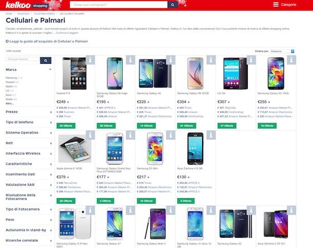 Smartphone scontati