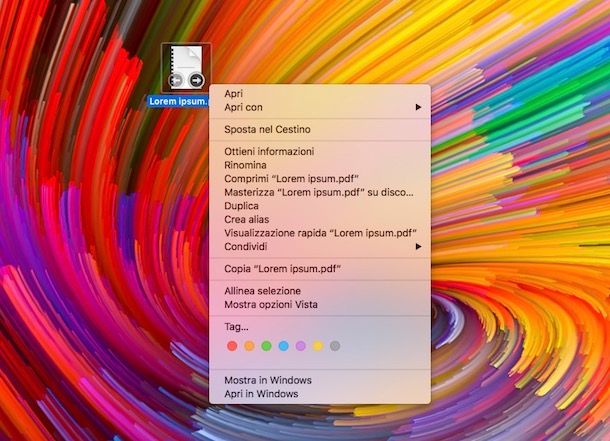 Come zippare un file PDF