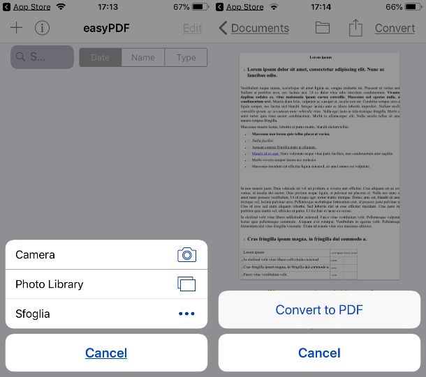 Convertire RTF in PDF con EasyPDF